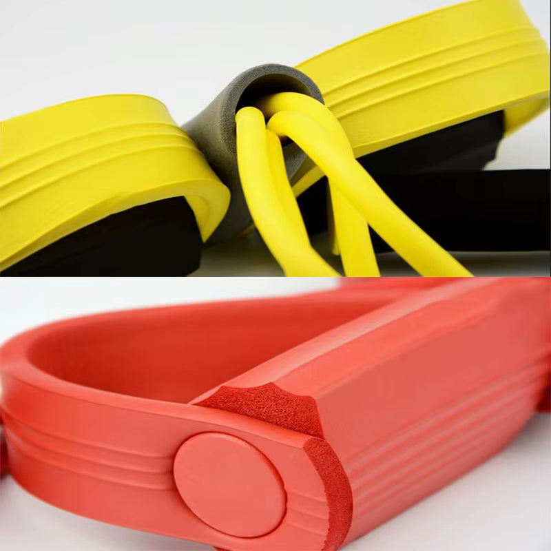 Fitness Gum 4 Tube Resistance Bands Latex Pedal Exerciser Sit-Up Pull Rope Expander Elastic Bands Yoga Equipment Pilates Workout